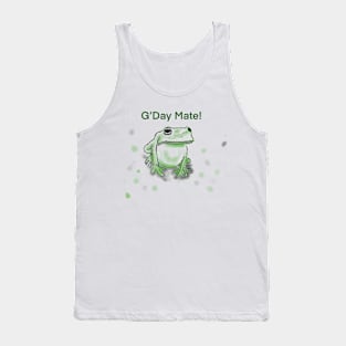 Gday mate frog Tank Top